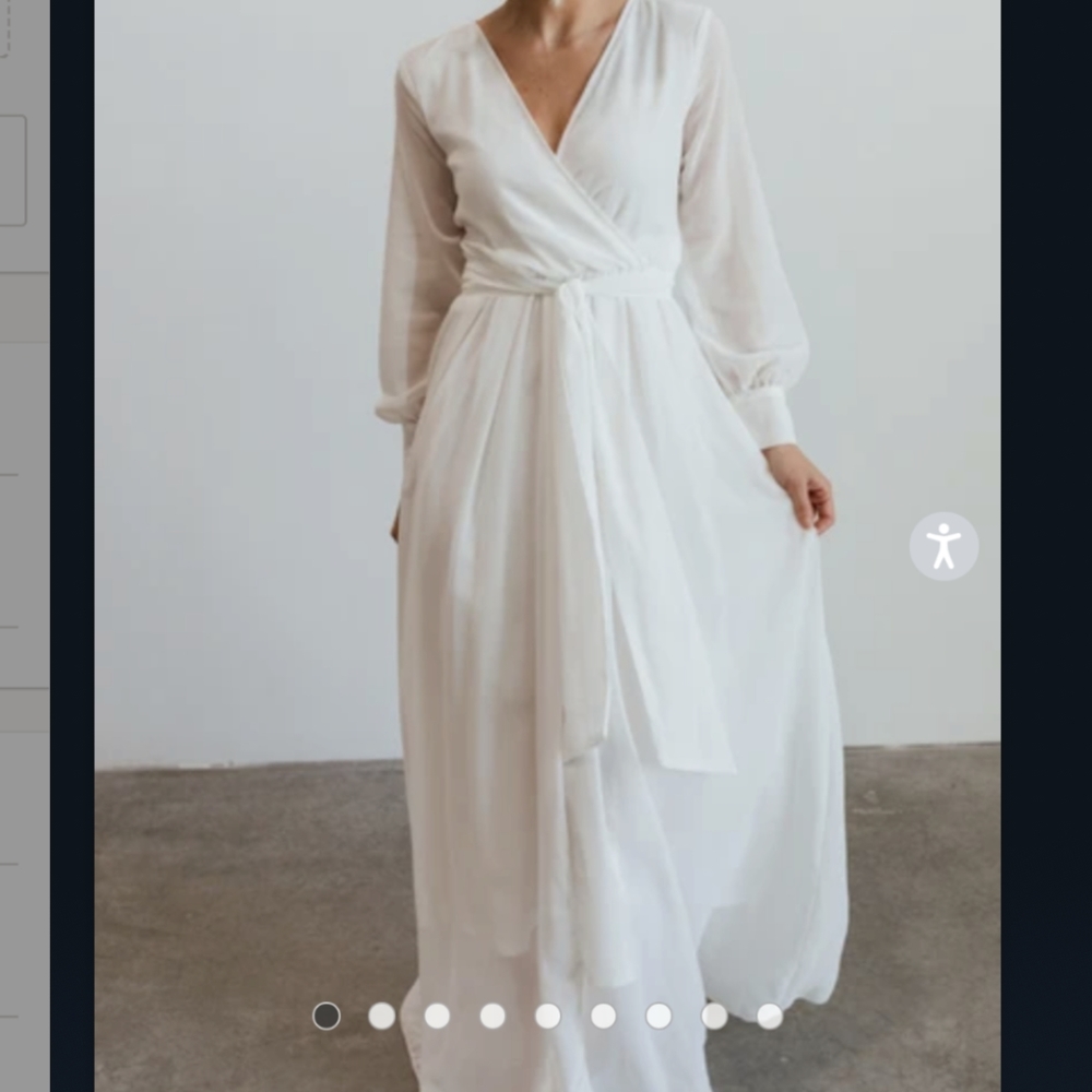 Baltic Born | LYDIA OFF WHITE MAXI DRESS